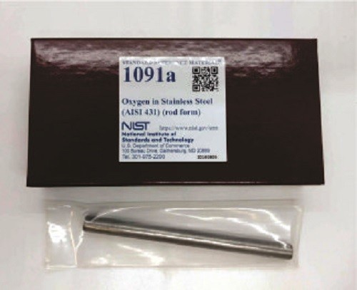 SRM 1091a  不銹鋼中的氧氣(AISI 431)標準品