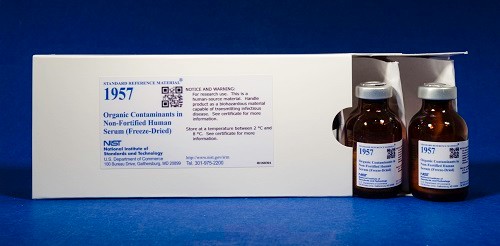 SRM 1957  非強化人血清中的有機污染物(凍干)標準品