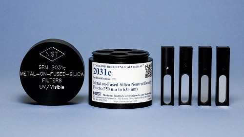 SRM 2031c 熔石英中性密度濾光片標準品(250 nm至635 nm)