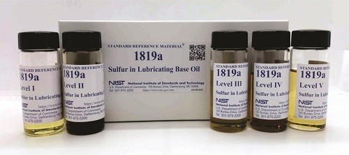 SRM 1819a  潤滑油基礎油中的硫標準品